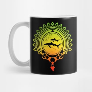 Blue shark Caribbean Pride Design Mug